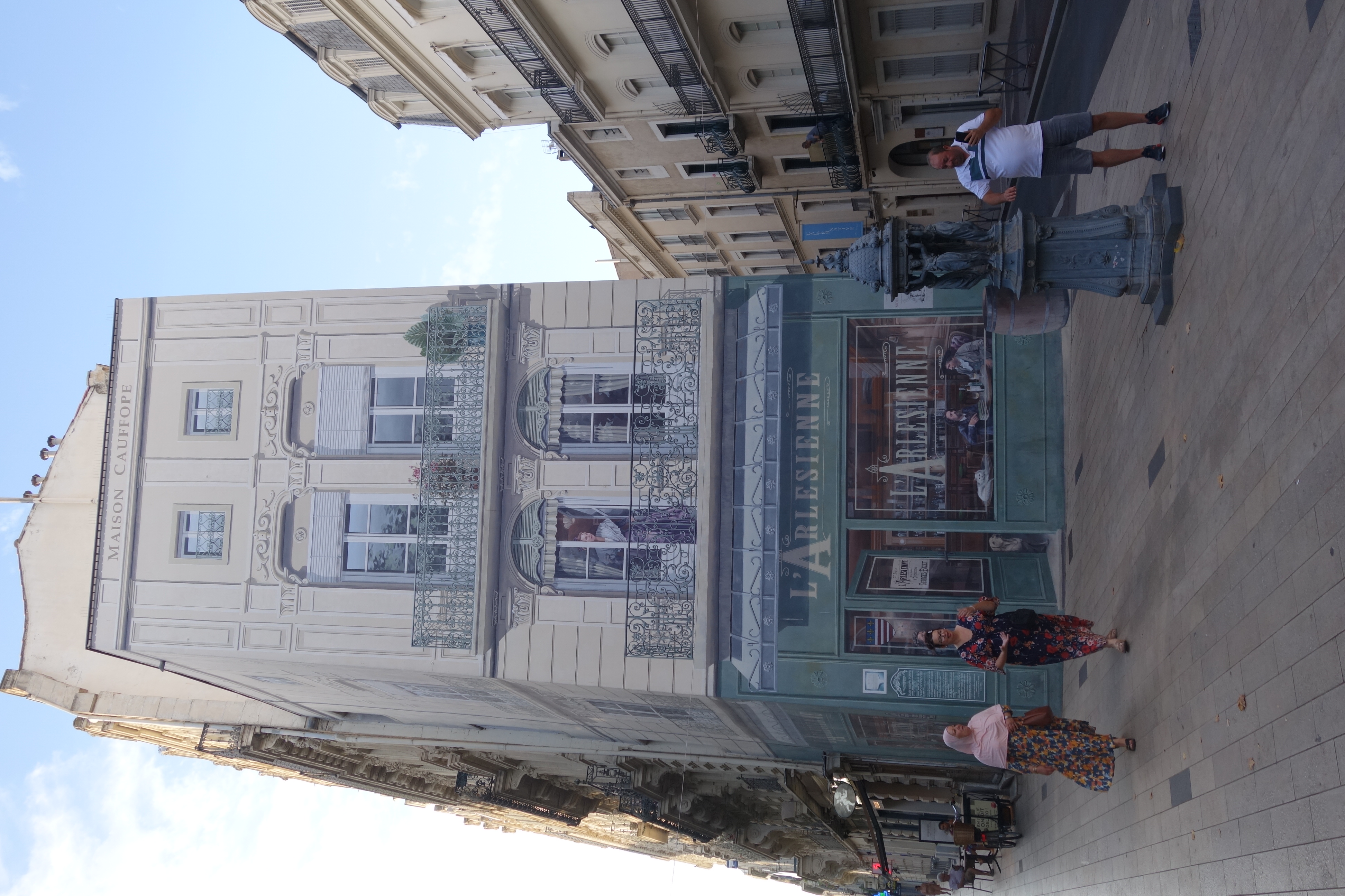 Wandmalerei in Béziers