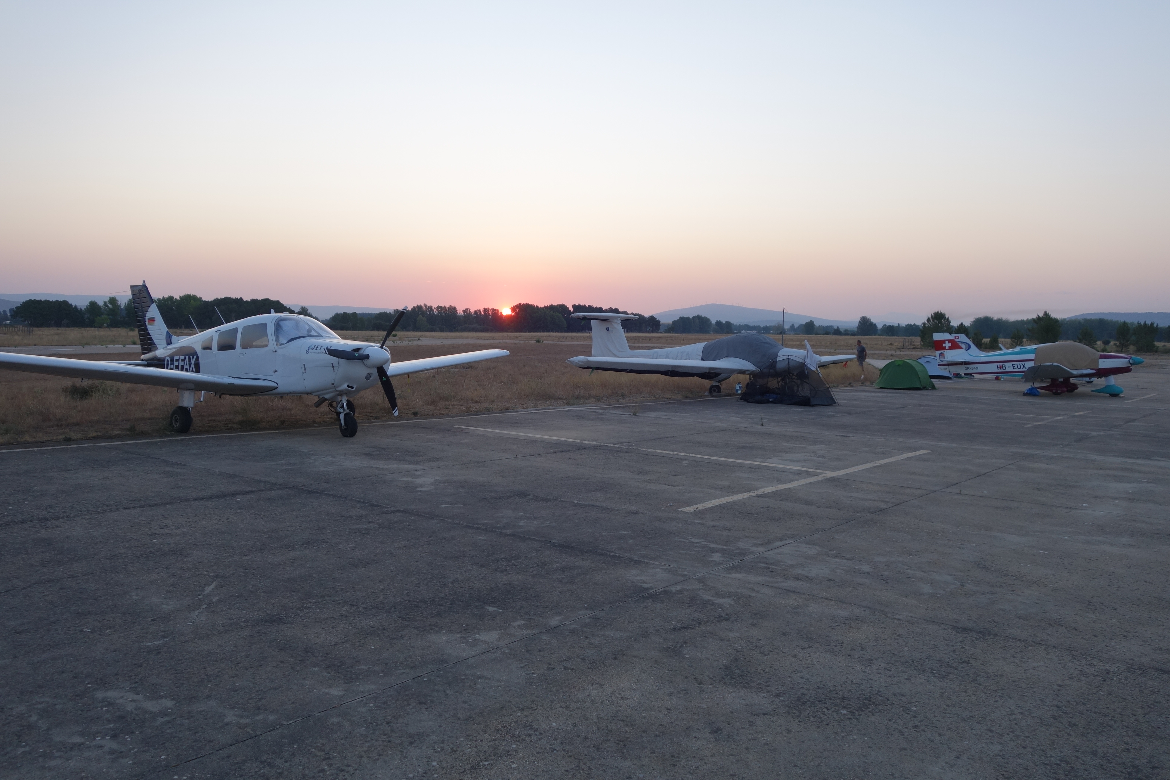Sonnenaufgang in LEGY