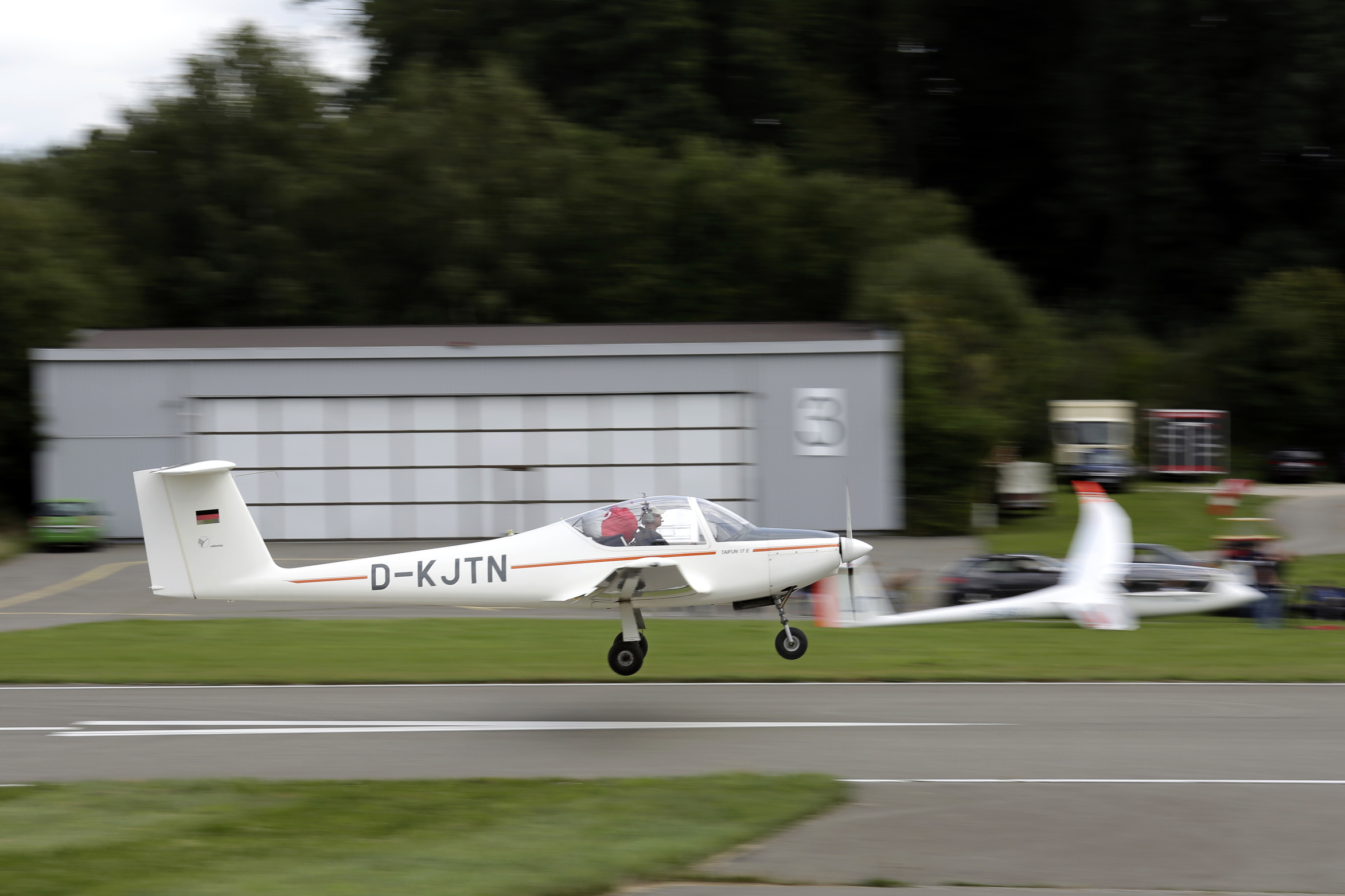 Landung in Biberach